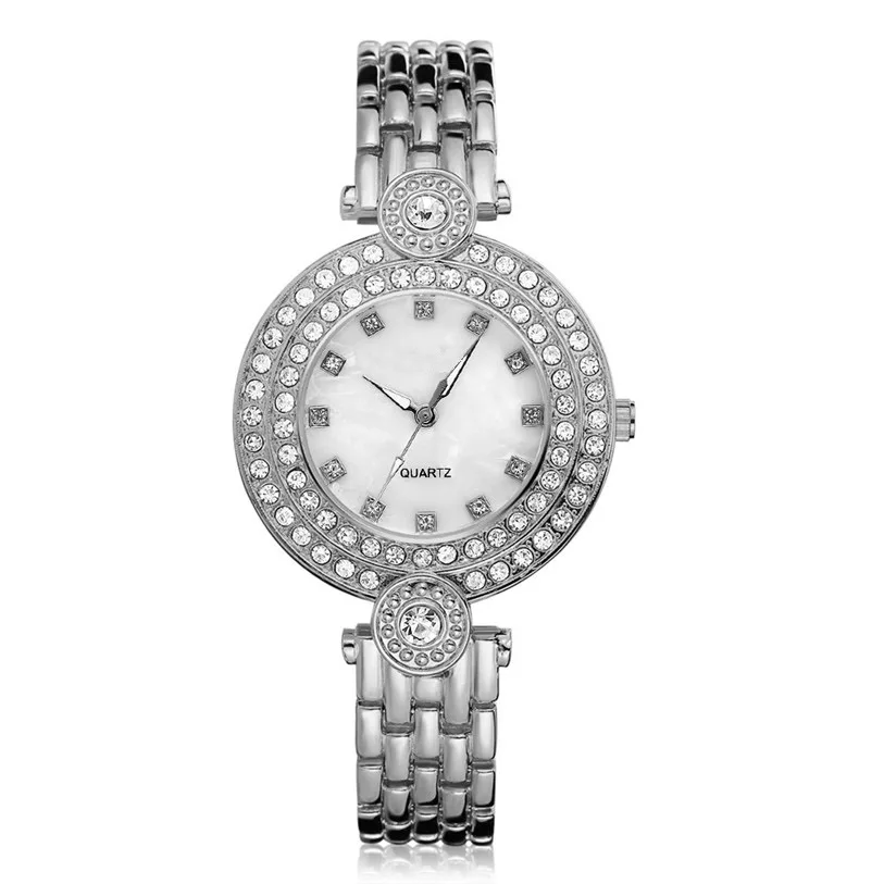 

Metal Bracelet Quartz Bracelet Gold Bracelet Crystal Diamond Gold Watch Drop Shipping Wholesale relojes hombre 71024