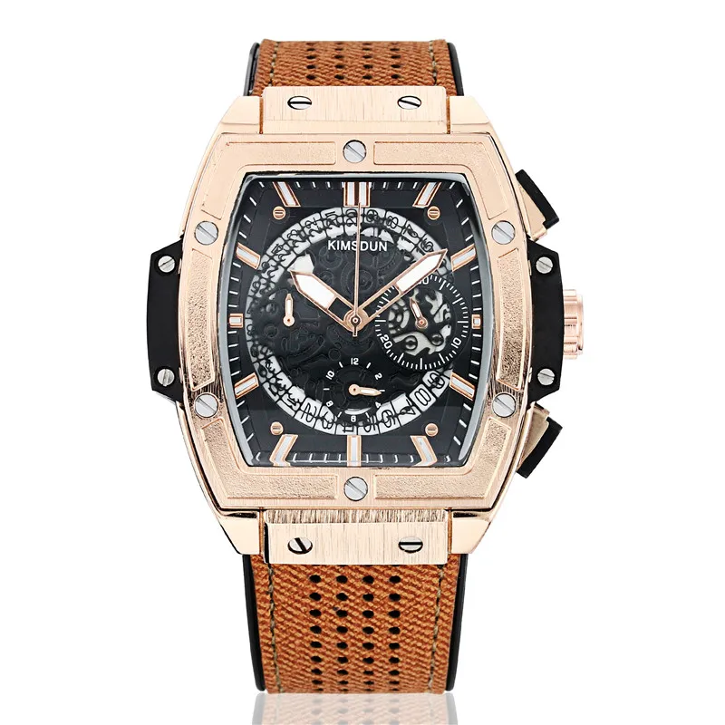 

Luxury Brand KIMSDUN New Business Men Watches Reloj Hombre Fashion Waterproof Men Quartz Watch Relogio Masculino Montre