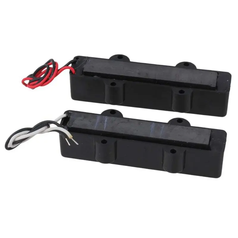 Black Neck Bridge Bass String Sealed Pickups Set for JB 4 Guitar Pack of 2 | Спорт и развлечения