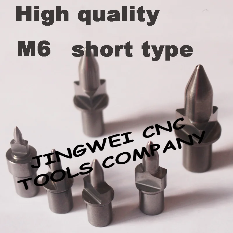 High quality Tungsten Carbide Flat  flow drill short type M6*1.0 dril 5.3mm flat form drill