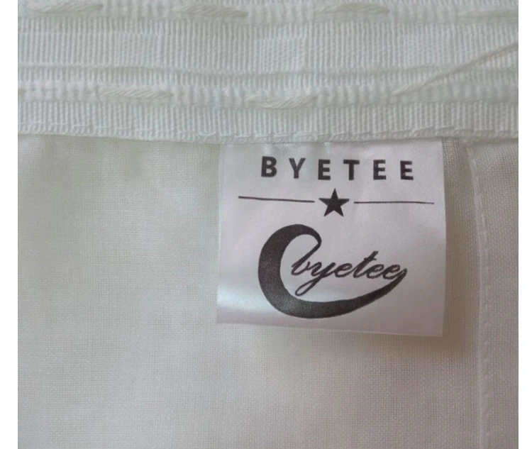 [Byetee] простой белый тюль занавеска вышитая марлевая ткань вышитая вуаль занавески s для гостиной спальни гостиной тюль
