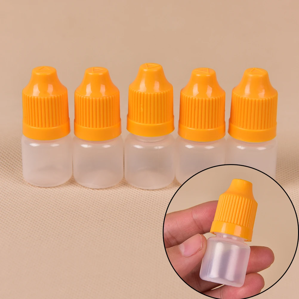 

5Pcs 5ml Dedicated Injection Bottle Controlled Liquid Dripping Bottle Electronic Cigarette Atomizer