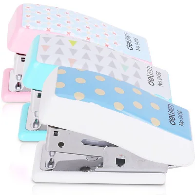 

stapler Mini Card Paper Punch Craft Circle Pattern Scrapbooking Puncher Hole Office Stationery set Hand Hole Punch with staples