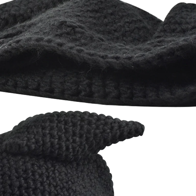 Super Hero Funny Mask Hats Caps Men Knitted Men's Winter Hat Fashion Batman Hat Novelty Men Beanie Halloween Party Gift (1)