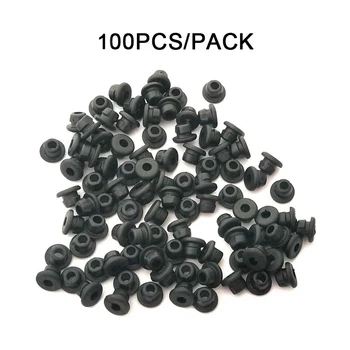 

2020 Black Tattoo Rubber Grommets Nipples Tattoo Acessorios 100PCS/PACK For Tattoo Machine Needles Supplies Drop Shipping