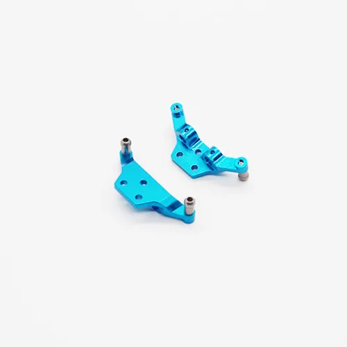 Colcolo 1/Set Front & Rear Arm & Shock Absorber & Shock Plate & Rear Carrier RC Car Accessories for Wltoys P939 K979 K989 K999 K969 1/28 RC Car Blue