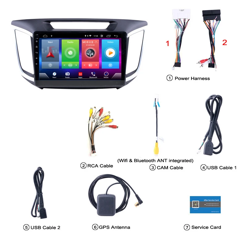 Discount Car Android 8.1 Multimedia Player for HYUNDAI Creta IX25 2015 GPS Navigation Device USB bluetooth steering wheel control support 1 Discount Car Android 8.1 Multimedia Player for HYUNDAI Creta IX25 2015 GPS Navigation Device USB bluetooth steering wheel control support 1