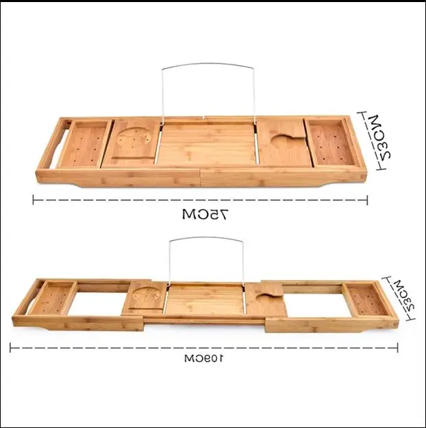 

The bamboo bathtub stand is a kind of European multi-purpose, multi-purpose mounted wine rack that can be retractable