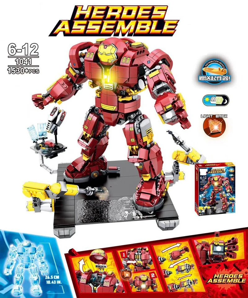 lego sy iron man