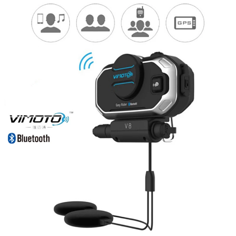 1 sztuk 2017 Easy Rider vimoto V8 850 mAh zestaw słuchawkowy bluetooth do kasku motocykl słuchawki stereo do telefonu komórkowego i drogi GPS radia 1 sztuk 2017 Easy Rider vimoto V8 850 mAh zestaw słuchawkowy bluetooth do kasku motocykl słuchawki stereo do telefonu komórkowego i drogi GPS radia