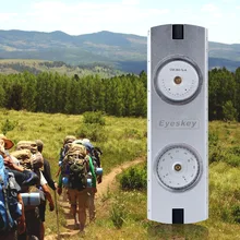 Портативный Компас, измерение высоты наклона, открытый Клинометр, Компас для пеших прогулок, Северной навигации, кемпинга, пеших прогулок, аксессуары