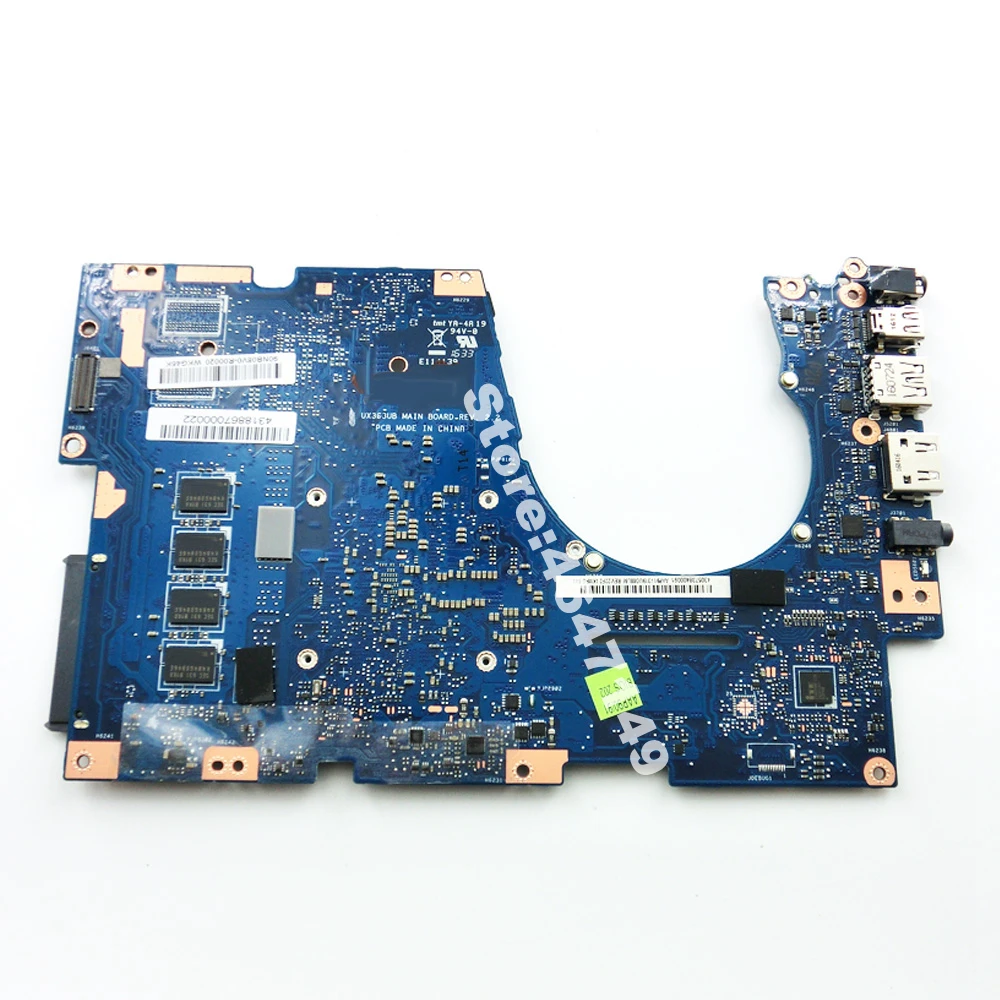  UX303UA Motherboard 4GB RAM i5-6200 For ASUS Zenbook UX303UA UX303U UX303UB Laptop motherboard UX30