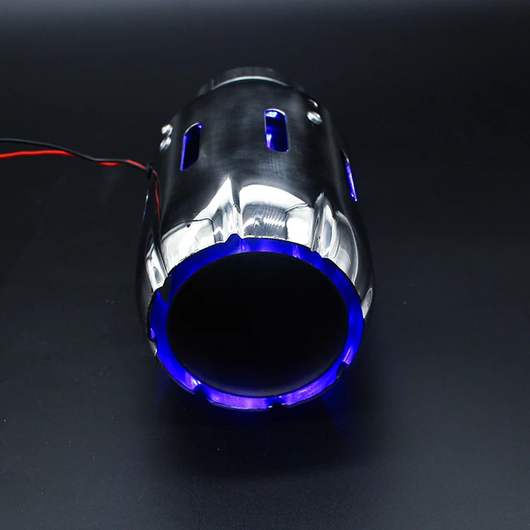 

LED Light Exhaust Tip 12V Car Muffler 100% Stainless Steel Universal Auto Parts Car Accessories