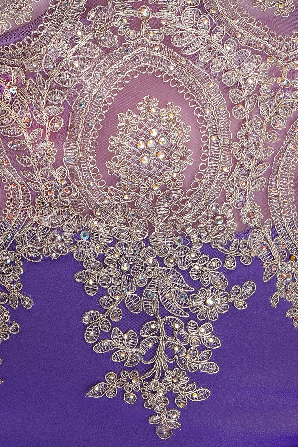 Новинка Фиолетовые элегантные вечерние платья в стиле Русалки Большие размеры с бисерами Длинные вечерние платья Халат dubai robe de soiree longue