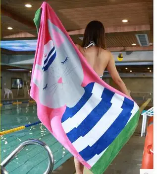 

100% cotton beach towel water absorbant Home Textile Large bath towel beauty salon hotel Bathrobe Beach Towel Shawl