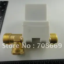 Электрический электромагнитный клапан для воды воздуха N/C 12 V DC 1/" нормально закрытый