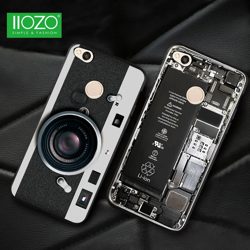 

Ultra Thin 3D Old Styles For Xiaomi Redmi 4X Note 4X Soft TPU Silicone Broken Camera Phone Case For Redmi Note 4 Global Version