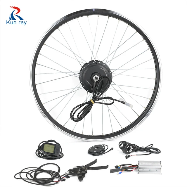 Best Offers Bike Conversion Kit G27F 36V 350W Electric bicycle Hub Motor 20"-28" bycicle front wheel motor with LCD5 BLDC motor bike kits