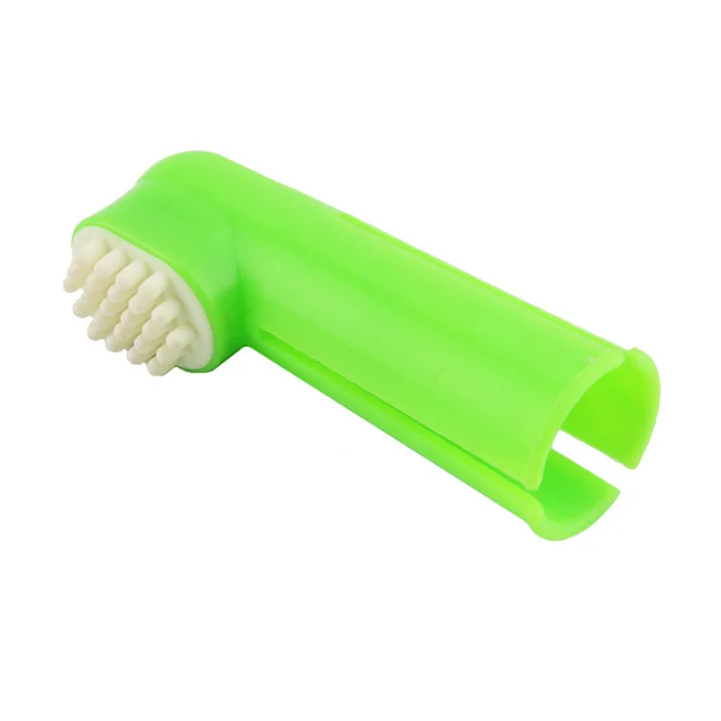 Buy Dog Soft Finger Toothbrush Pet Oral Dental Brush Helps Reduce Plaque