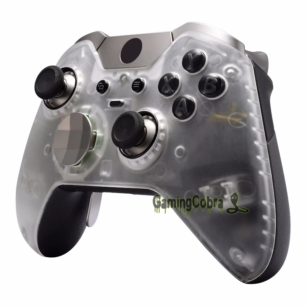 Пользовательские прозрачные лицевые панели передний корпус для Xbox One Elite контроллер