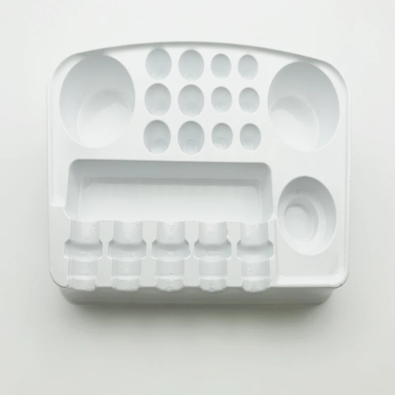 

1 Set Disposable White Tattoo Pigments Cups Caps Permanent Makeup Ink Cups S/M Size 8/11MM Tattoo Equipment Accessory