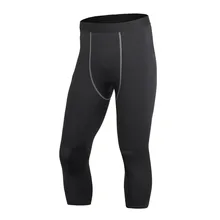 Модные мужские Спортивные Компрессионные колготки с базовым слоем, одежда для кожи, штаны для фитнеса