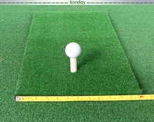 100% Best Backyard Golf Practice mat 60x30cm Training Hitting Pad Personal Practice Rubber Swing ball pad Grass Indoor Grass Mat