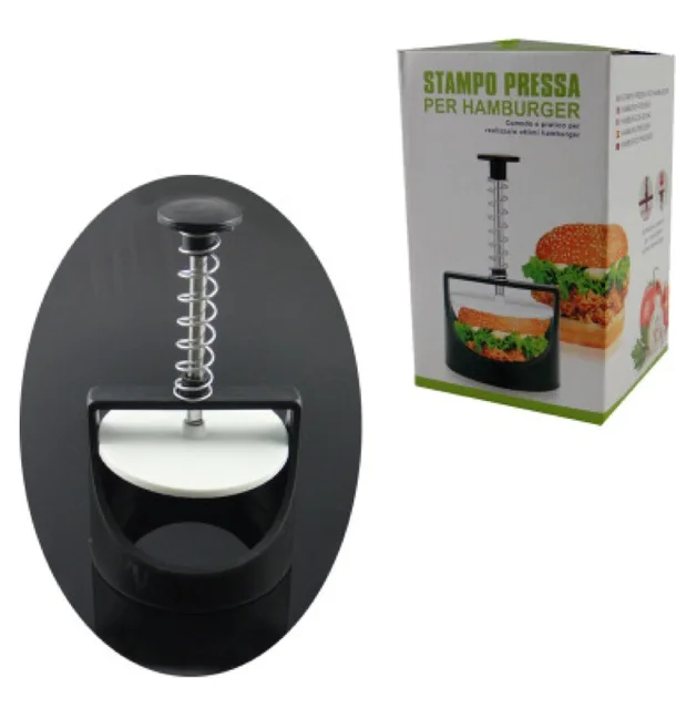 Keuken Kleine Tool Handleiding Plastic Hamburger Vlees Burger Druk
