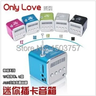 Dawupine TD-V26 10 шт. мини MP3-плеер TF карта USB диск Micro SD FM-радио линия вход/выход звуковая