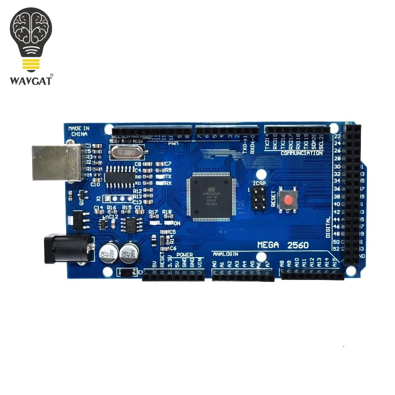 MEGA2560 MEGA 2560 R3 ATmega2560-16AU CH340G AVR USB плата развития MEGA2560 для arduino