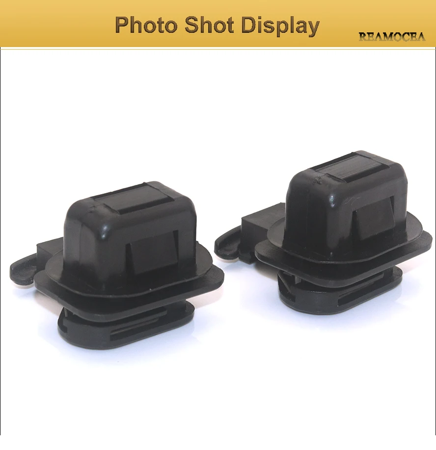 Reamocea 82137-SDA-003 2Pcs Black Car Rear Seat Cushion Pad Clip For Acura TSX TL Honda Insight Accord 2010 2011 2012 (12)