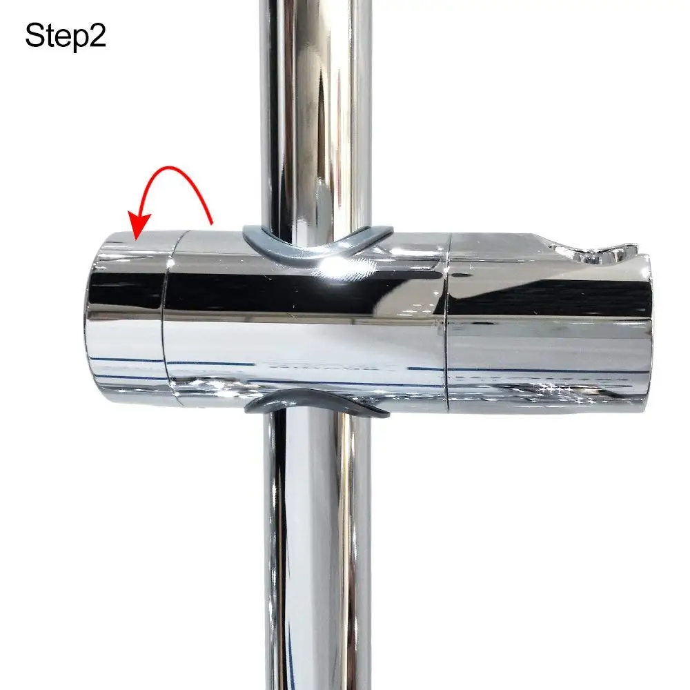 VOURUNA Горячая Замена регулируемый 18-25 мм ABS хром держатель душевой головки для душевой рейки кронштейн слайдер бар