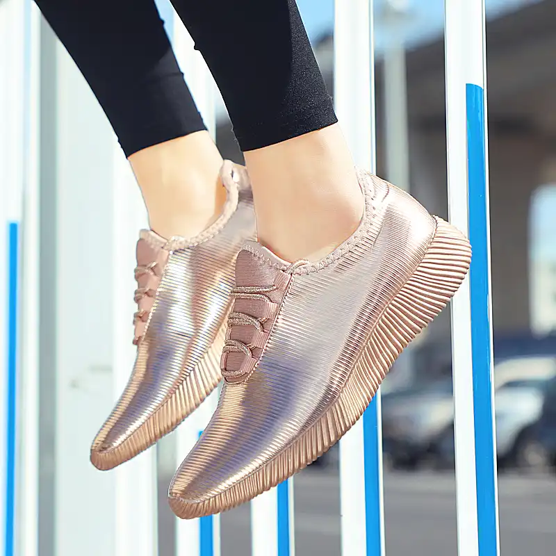 silver sequin tennis shoes womens