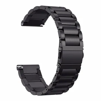 

2019 Fashion Metal Strap Screwless Stainless Steel Bracelet Replace Wristbands Smartwatch Strap Accessories