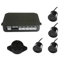 Auto 12V Car Parking Sensor Assistance Reverse Backup Radar Security System+Vehicle 4 Sensors three step BIBI Alarm Buzzer Radar