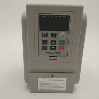 

100% brand new AT2 inverter Single phase 220V in three phase out 750W 0.75KW frequency converter