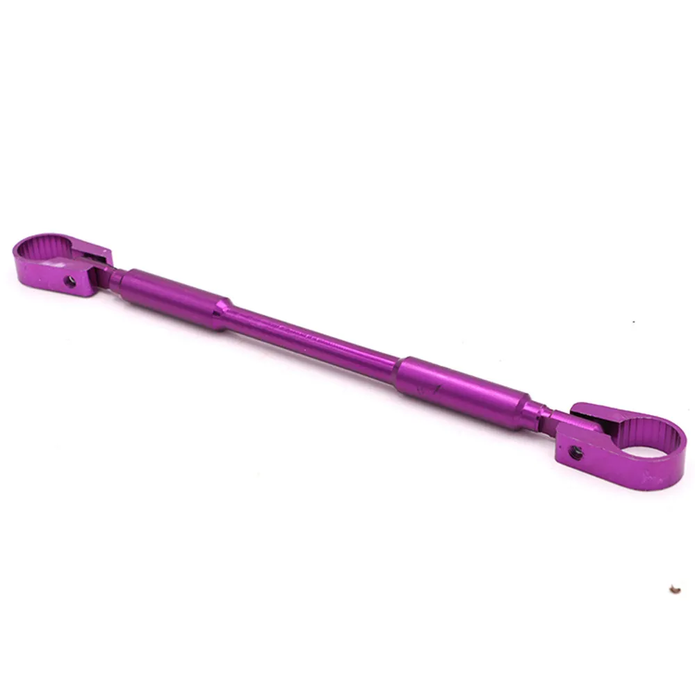 22 мм, Универсальный руль для мотоцикла, грязи, велосипеда, на колесиках, Регулируемая штанга, балансировочная штанга, поперечная ручка, усиленные ручки - Цвет: purple
