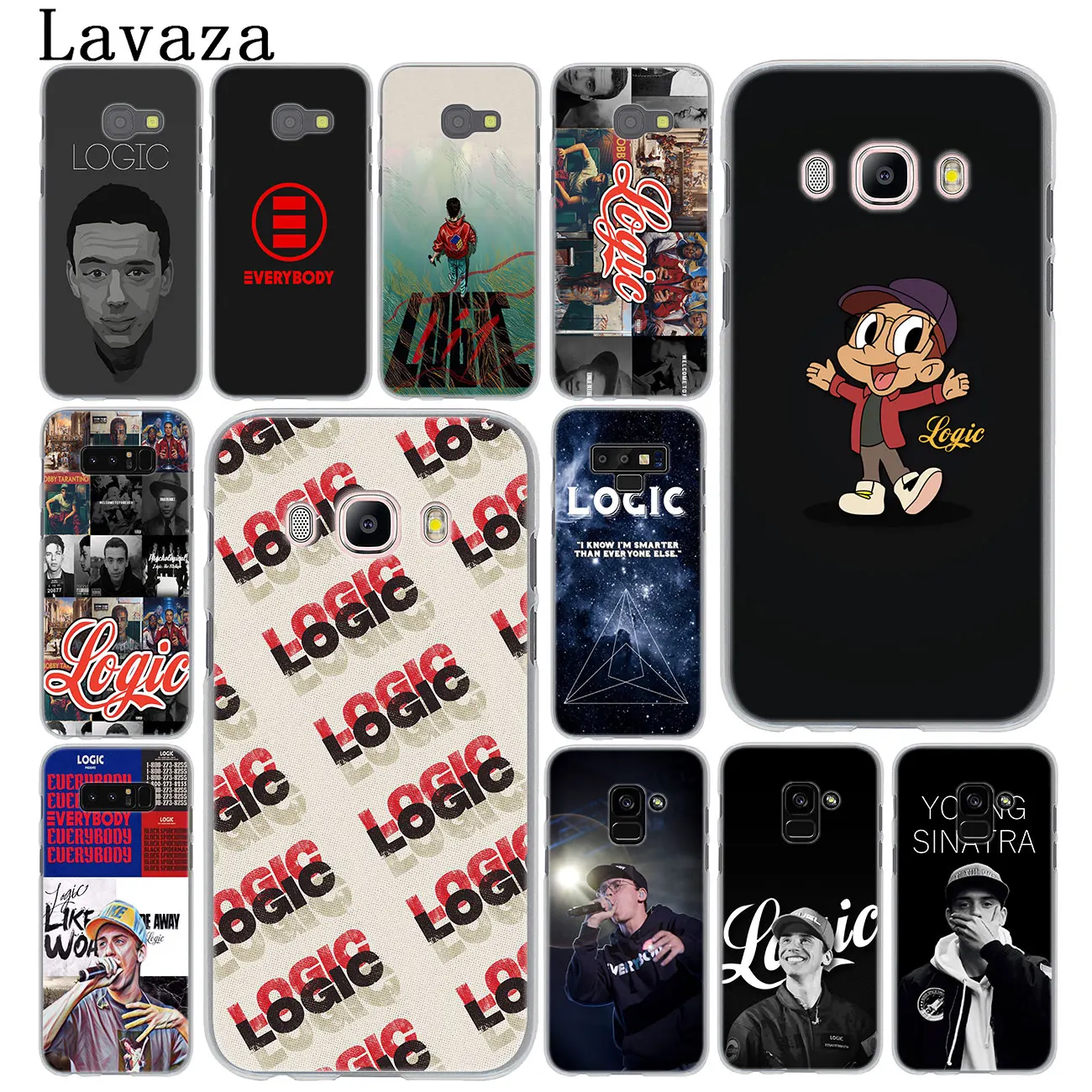 Твердый чехол для телефона Lavaza pop music Logic Samsung Galaxy Note 10 9 8 A9 A8 A7 A6 Plus 2018 A3 A5 2017 2016 2015
