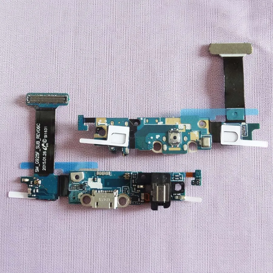 Для Samsung Galaxy S6 Edge G925F зарядное устройство зарядный порт док разъем Micro USB гибкий