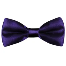 Новое поступление, модный стиль, школьный галстук-бабочка для мальчиков, детский Свадебный однотонный галстук, HX0319