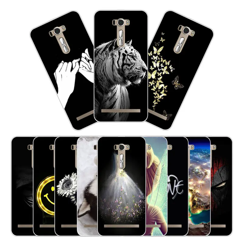 5.5" for Asus ZenFone 2 Laser ZE550KL TPU Wed Dress Back Cover ZE551KL Z00LD Clear Gel Shell Fundas |