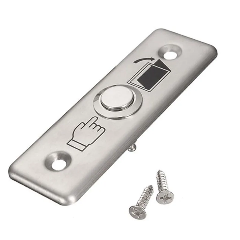 

New High Quality Stainless steel access switch Panel Door Exit Push Home Release Button Access Control