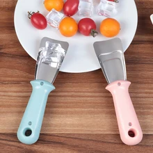 Кухонный морозильник из нержавеющей стали, лопатка для льда, холодильник скребок для льда, устройство для очистки дома, лопата для разморозки льда 7,4*4,7*4 см