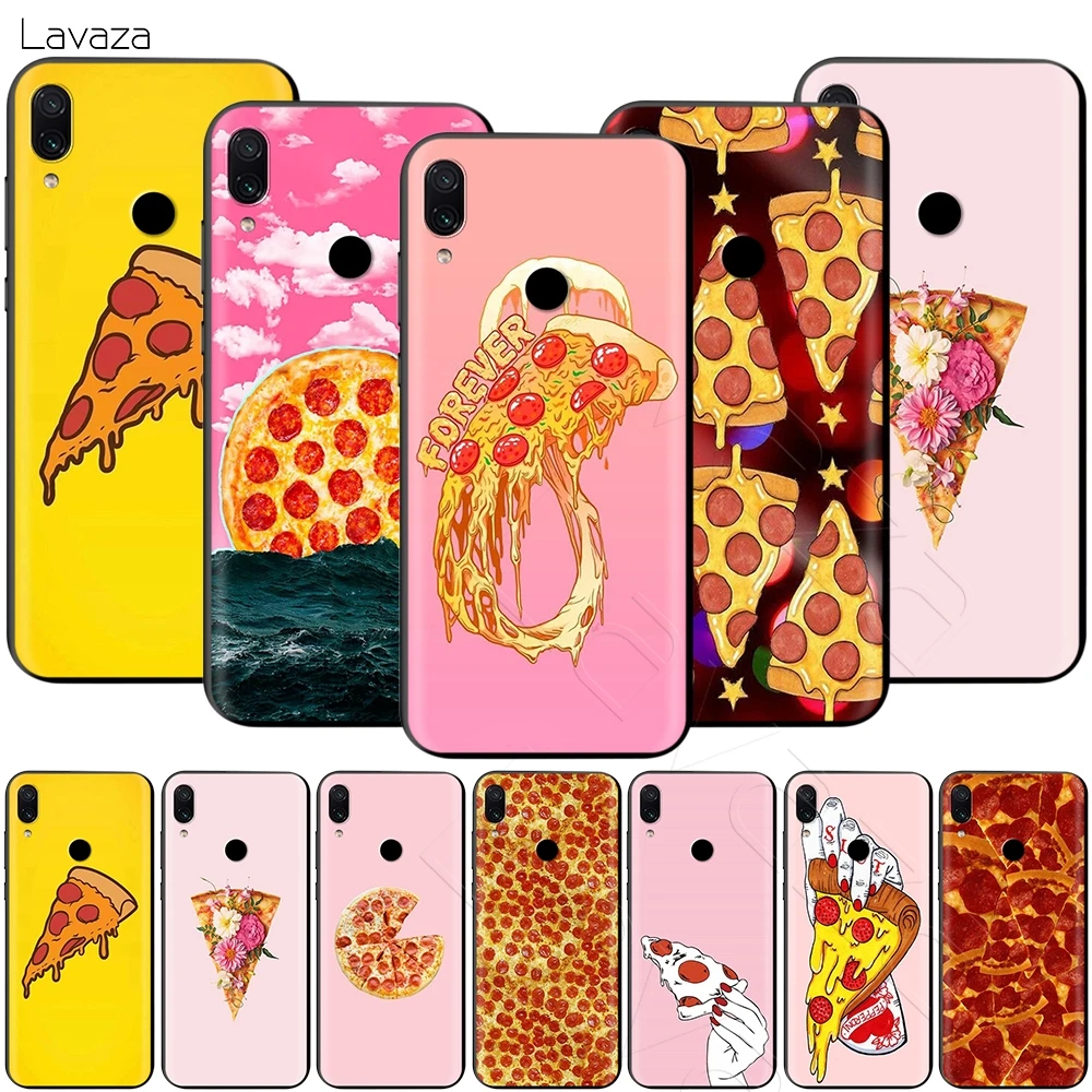 

Lavaza Food Pizza Case for Xiaomi Redmi Note 8 Pro MI MAX 3 6 8 9 SE A1 A2 Lite Plus Pocophone F1