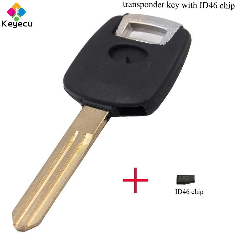 KEYECU Замена Uncut транспондер зажигания автомобиля ключ с ID46 чип-брелок для Infiniti FX35 FX45 G35 купе M35 M45 Q45 QX4 QXA