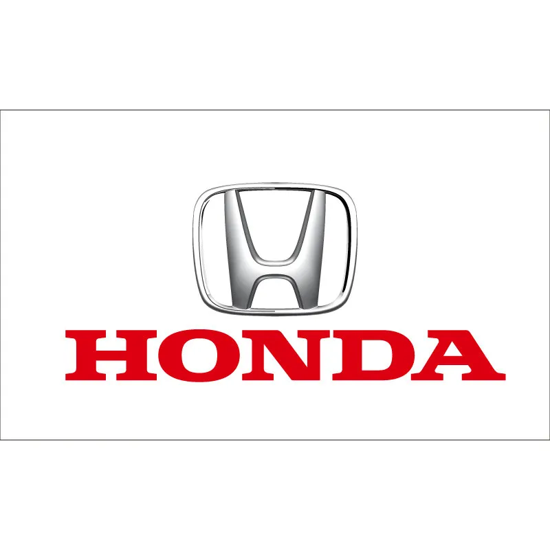 

90*150cm/60*90cm/40*60cm Honda Car Flag 3x5ft Polyester For Car Selling Banner