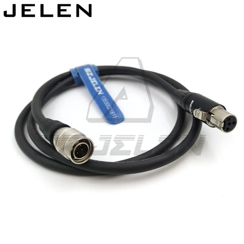 Sony camera Hirose 4 pin 12V Выходная мощность для mini xlr 4pin TVlogic058 кабель питания