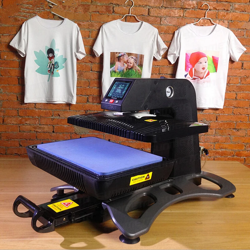 Heat Transfer Printer Automatic 3D Printing Machine Sublimation Press  Multifunction Printer for T-shirt Hat Mug ST-420