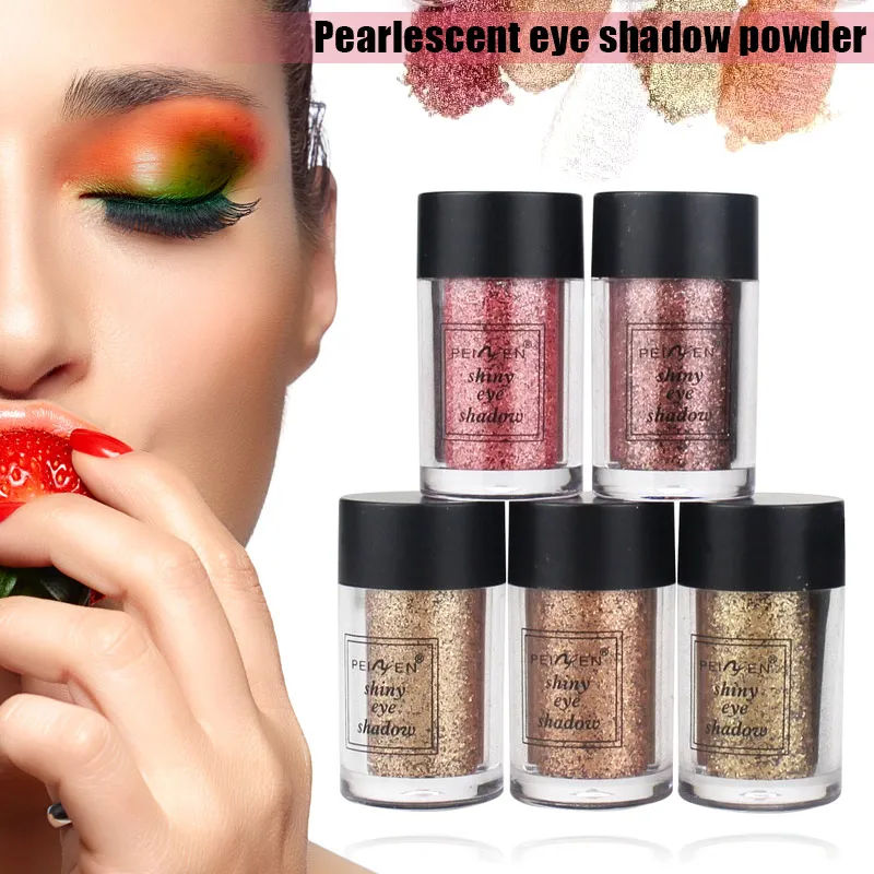 Buy Eyeshadow Powder Glitter Metallic Eye Shadow Long