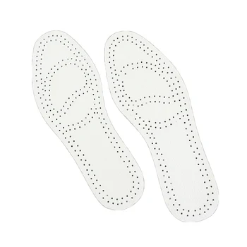 

YJSFG HOUSE Ultra Thin Breathable Deodorant Leather Insoles Cowskin Instantly Absorb Sweat Replacemen Insoles Shoes Insole Pads
